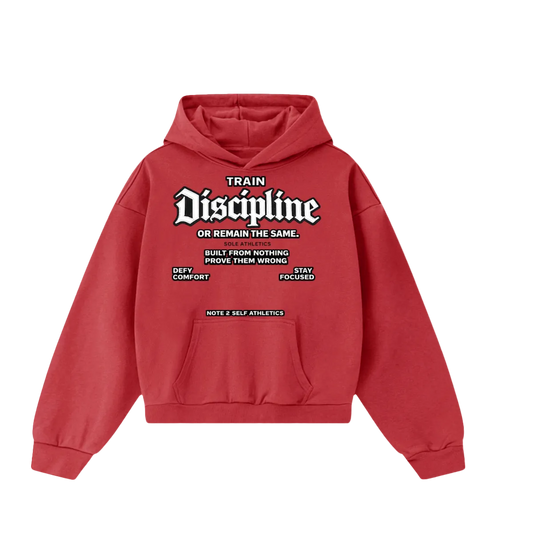 Train Discipline Heavyweight Hoodie (460 GSM)