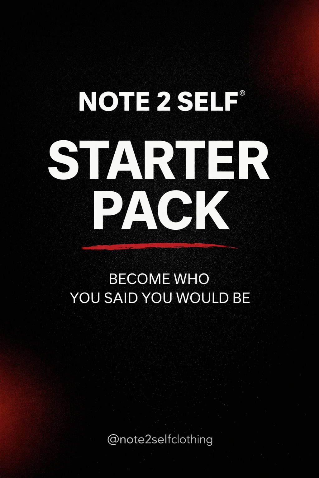 Note 2 Self Starter Pack (Free Download)