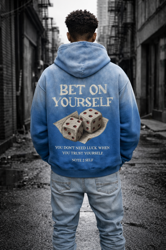 “Bet On Yourself” Hoodie – Note 2 Self®