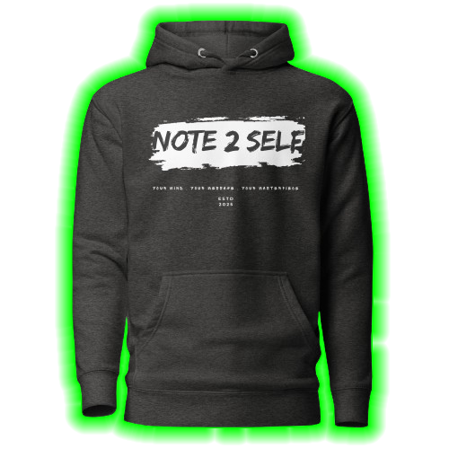 "The Self-stamped Hoodie"