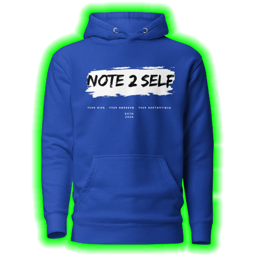 "The Self-stamped Hoodie"