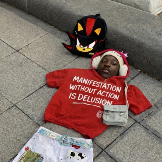“Manifestation Without Action” Tee – Note 2 Self®