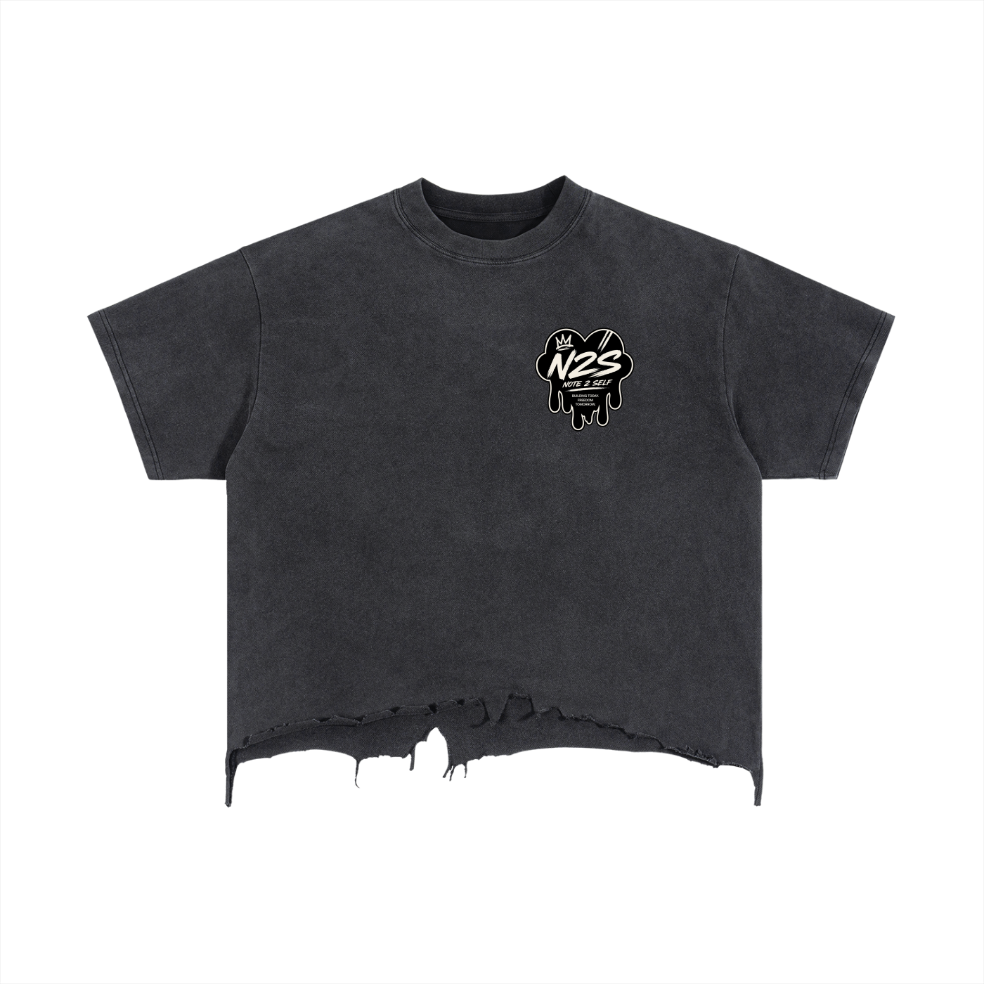 Building Tomorrow Vintage Tee – White
