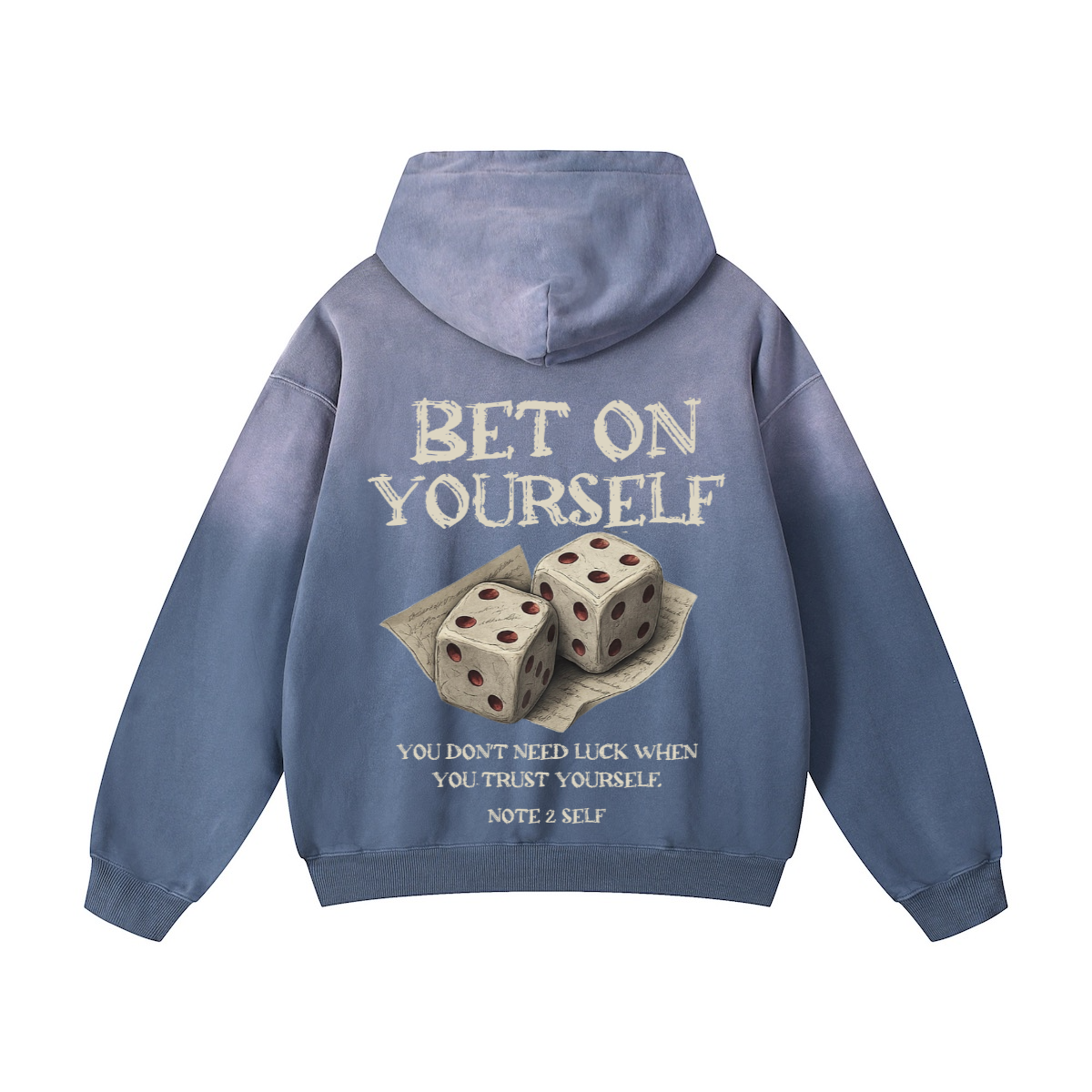 “Bet On Yourself” Hoodie – Note 2 Self®