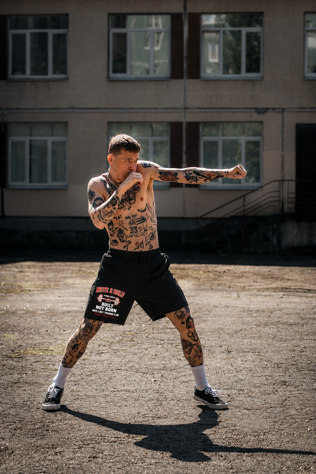 Built Not Born Training Shorts