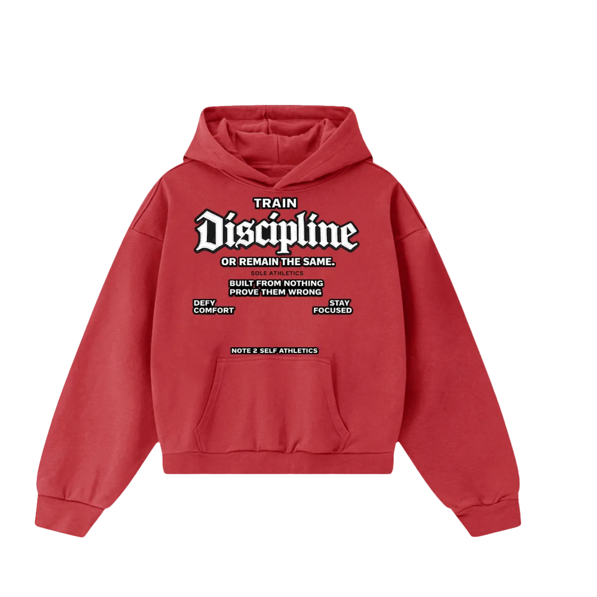 Train Discipline Heavyweight Hoodie (460 GSM)