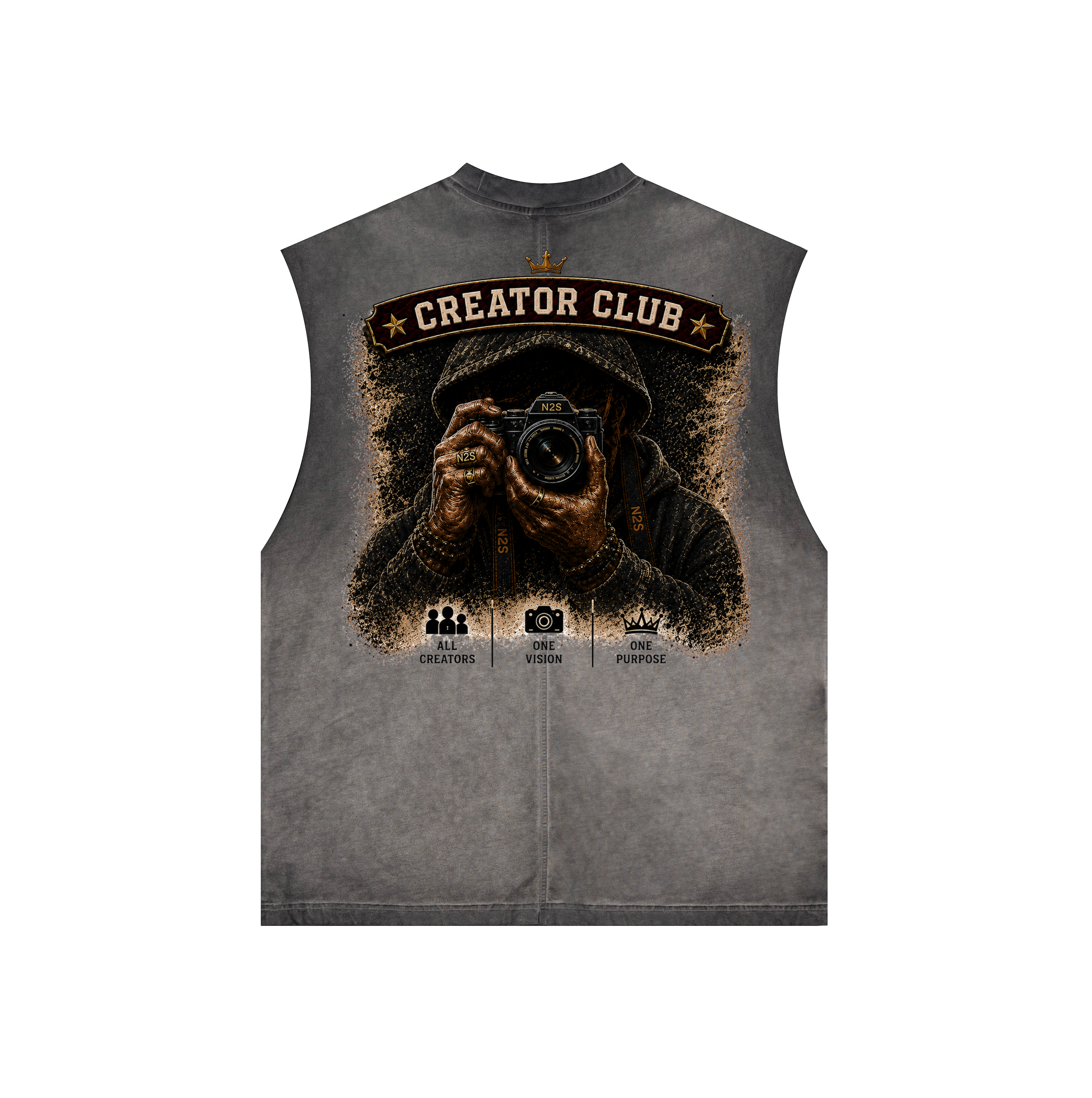 Creator Club Sleeveless Vintage Tee