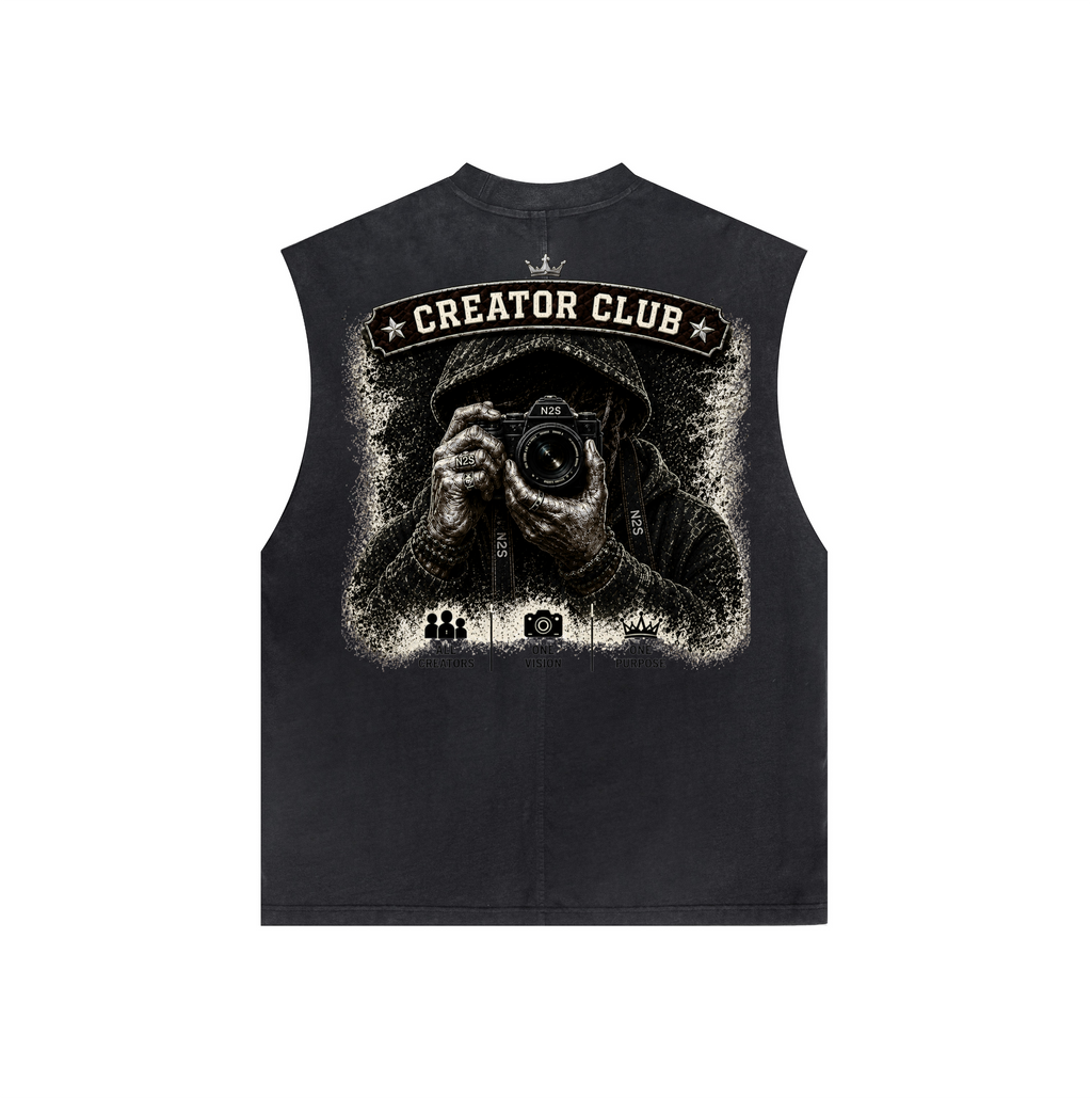 Creator Club Sleeveless Vintage Tee