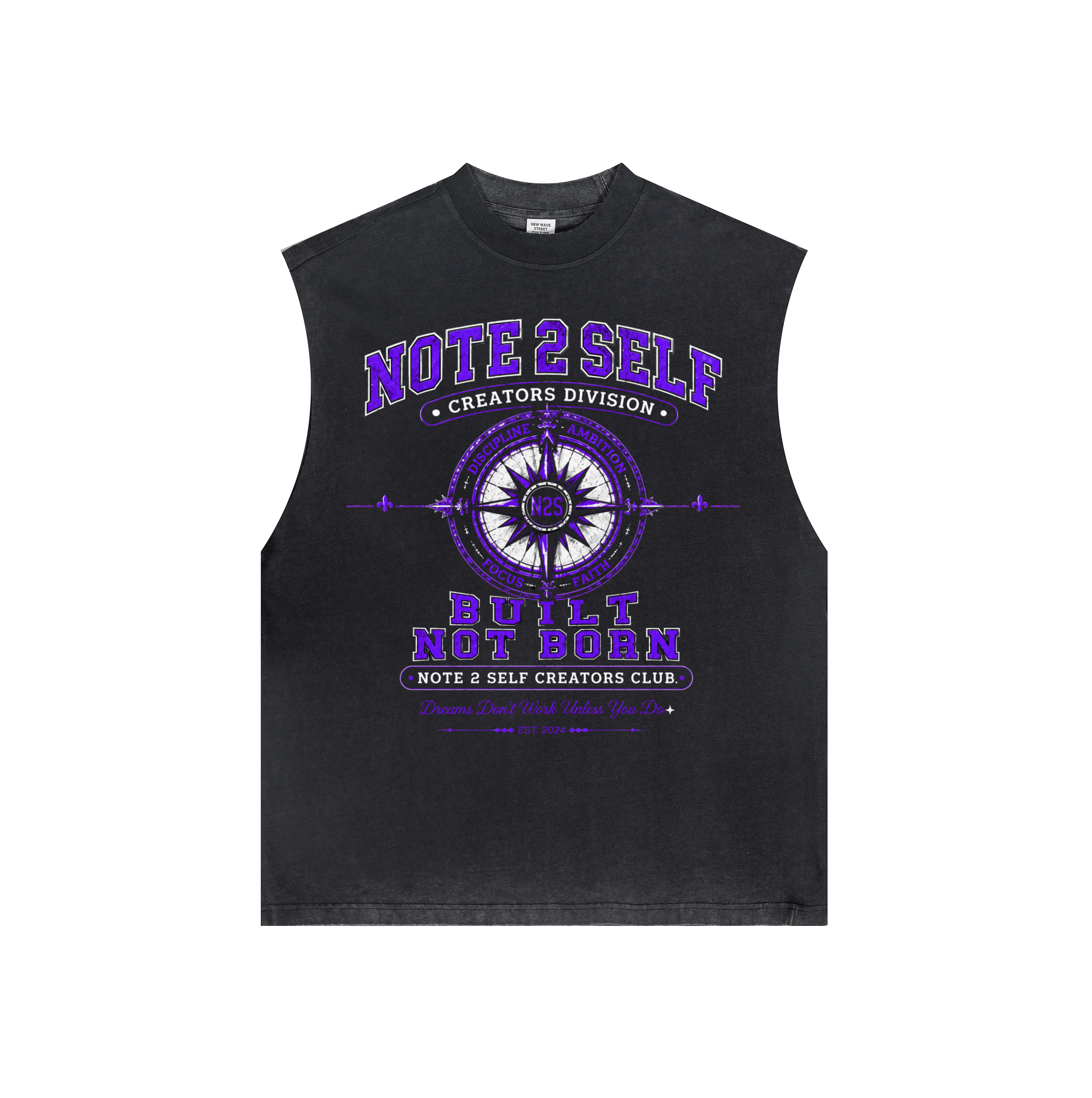 Creator Club Sleeveless Vintage Tee
