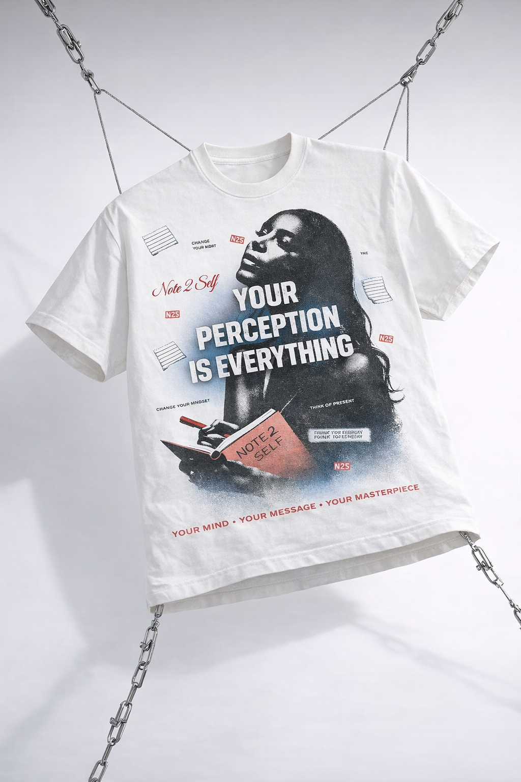 Note 2 Self® “Your Perception Is Everything” Tee (190GSM)