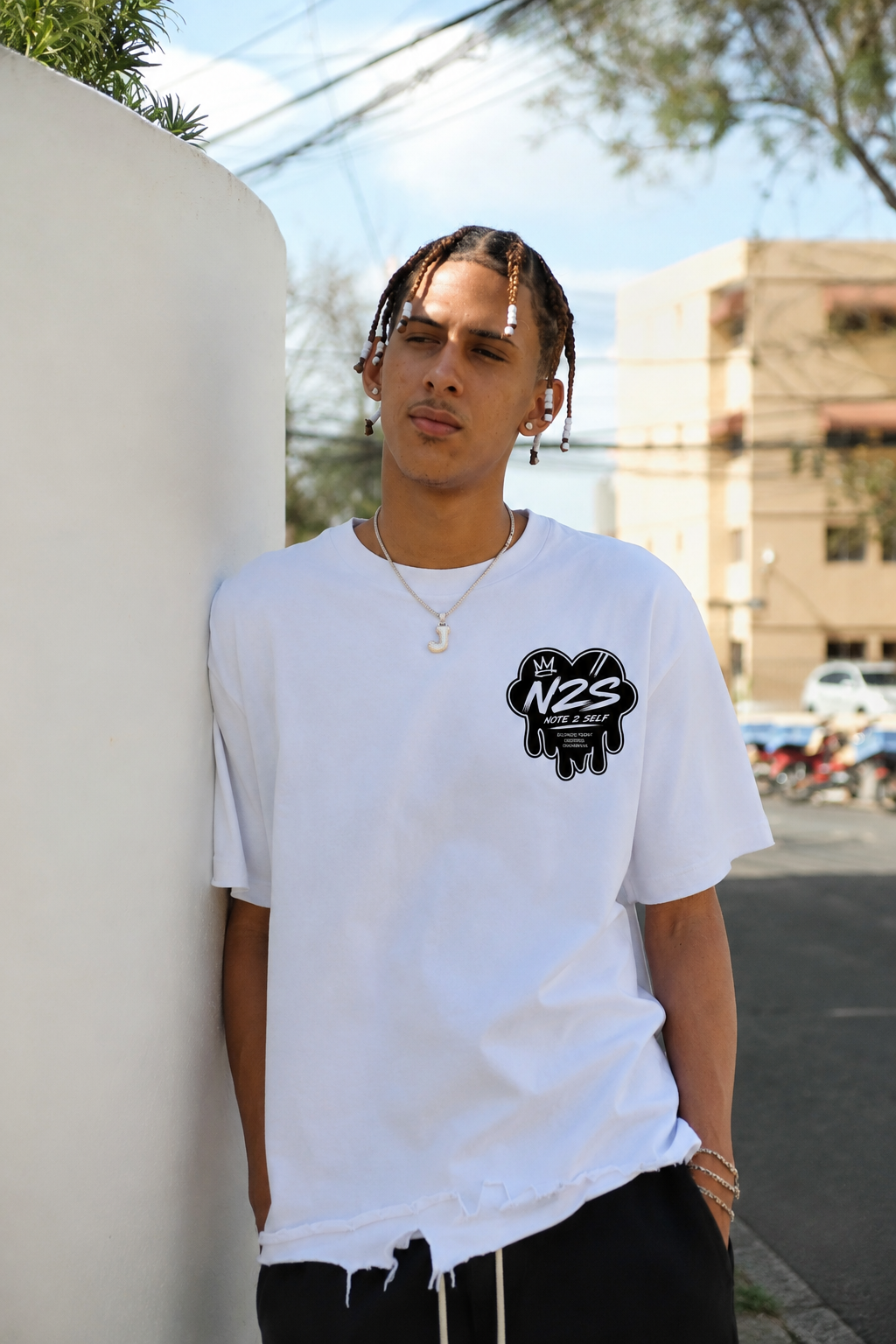 Building Tomorrow Vintage Tee – White