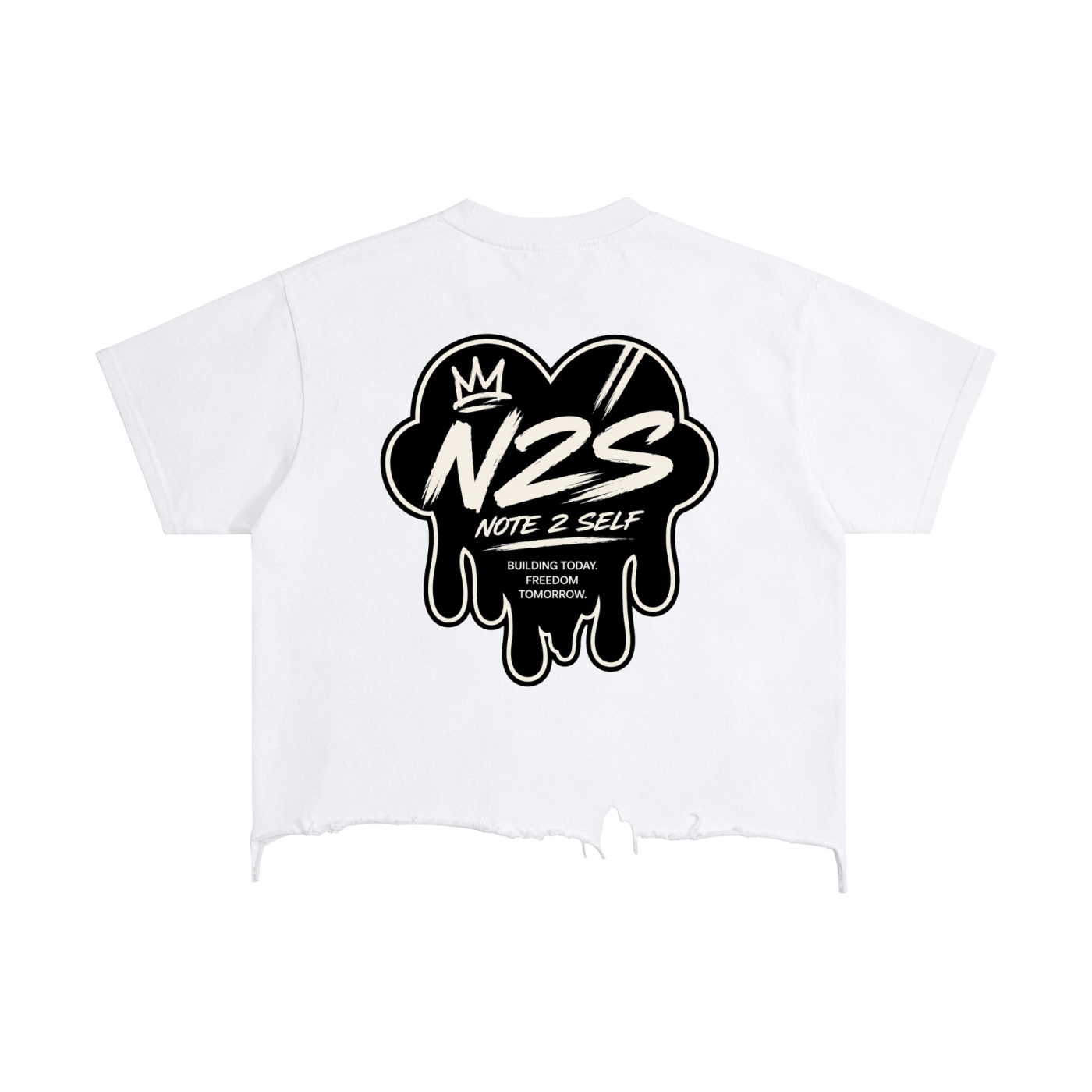 Building Tomorrow Vintage Tee – White