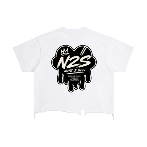 Building Tomorrow Vintage Tee – White