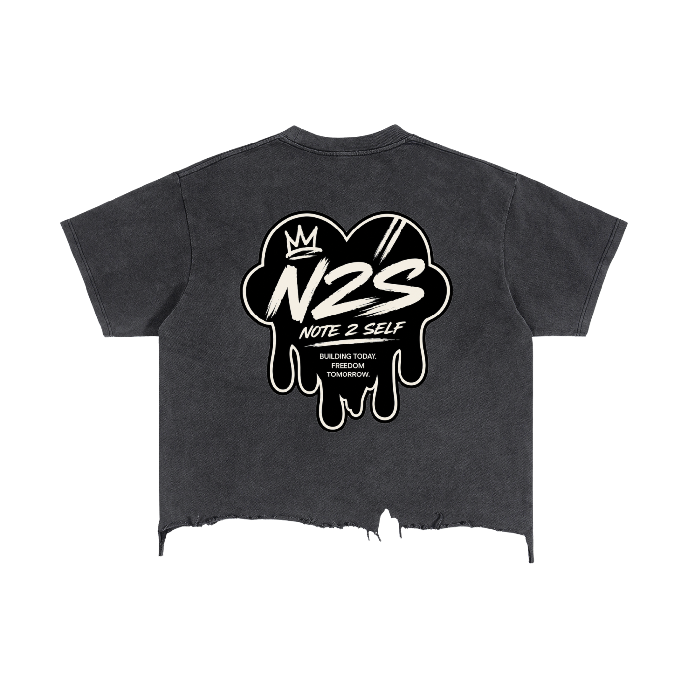 Building Tomorrow Vintage Tee – White
